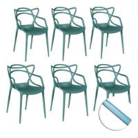 6 Cadeiras De Jantar Allegra Verde Mostruário No Estado  comprar usado  Brasil 