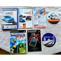 Playstation 2 Wrc3 World Rally Championship + Wipeout Fusion comprar usado  Brasil 