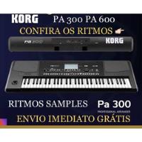 Samples Korg Pa300 Pa600 - Acessórios Musicais comprar usado  Brasil 