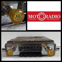 Rádio Motoradio De Luxo Fusca Antigo C/ Botão Vw  comprar usado  Brasil 