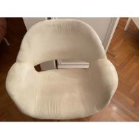 Cadeira Poltrona Giratoria Camurça C Pés Cromados Semi Nova comprar usado  Brasil 