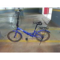 Bicicleta Dobrável Blitz Fish 6 Marchas - Azul (usada) comprar usado  Brasil 