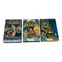 03 Dvd Box Os Cavaleiros Do Zodiaco Volumes 9 Ao 18 comprar usado  Brasil 