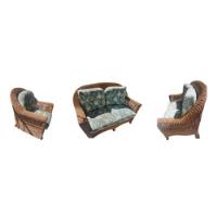 conjnto sofa varanda fibra sintetica sp comprar usado  Brasil 