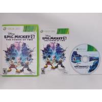 Epic Mickey 2 The Power Of Two Usado Para Xbox 360 + Nf comprar usado  Brasil 
