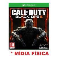 Jogo Call Of Duty Black Ops 3 Xbox One Midia Fisica Original comprar usado  Brasil 