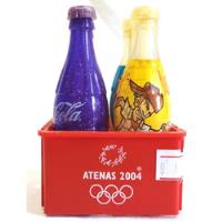 Mini Engradado Olimpíadas Atenas 2004 Garrafinhas Coca Cola comprar usado  Brasil 