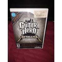 Jogo Original Guitar Hero Metallica P/ Nintendo Wii Seminovo comprar usado  Brasil 