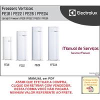 Manual De Serviço Freezer Electrolux Fe18, 22, 26, Ffe24 comprar usado  Brasil 