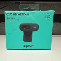 Câmera Web Logitech C270 Hd 30fps Cor Preto comprar usado  Brasil 