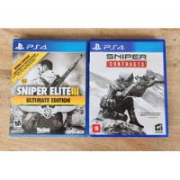 Sniper Elite 3 Ultimate+ Sniper Contracts (mídia Física) Ps4 comprar usado  Brasil 