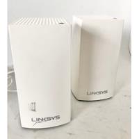 2 Unid - Roteador E Repetidor Wi-fi Linksys Branco - Whw01 comprar usado  Brasil 