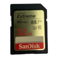 Cartão De Memória Sandisk Sdsdxve-032g-gncin  Extreme 32gb comprar usado  Brasil 