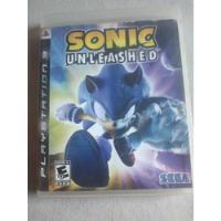 Sonic Unleashed Playstation 3 Completo Original Americano  comprar usado  Brasil 