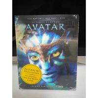 Avatar Bluray 3d 2d Edição De Colecionador Limitada Esgota comprar usado  Brasil 
