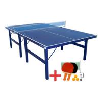 Mesa Tenis De Mesa / Ping Pong Procópio 15 Mm Mdf + Kit Raq comprar usado  Brasil 
