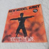 New Model Army - He Comes The War-com Poster/ Vinil Single comprar usado  Brasil 