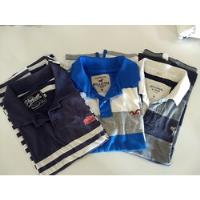 Kit Com 3 Camisas Masculina (usada) - Gola Polo  comprar usado  Brasil 