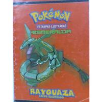 Usado, Coleção Pokemon  Rayquaza Livro Ilustrado Ex Esmeralda  comprar usado  Brasil 