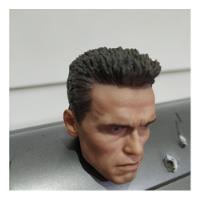 Cabeça Head T800 Hot Toys Arnold Schwarzenegger Terminator 2, usado comprar usado  Brasil 