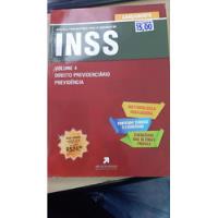 Livro Inss, Apostila Preparatoria Para Concurso Vol 3 - Editora Proximo Passo [2011], usado comprar usado  Brasil 