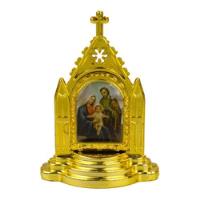 Altar Dourado Sagrada Família Par Carro 6.5cm Lindo Presente comprar usado  Brasil 