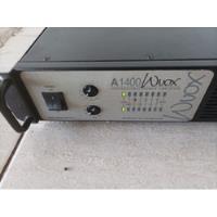 Amplificador Profissional Machine Wvox A1400, usado comprar usado  Brasil 