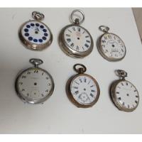 Antigos Coleção De Seis Relógios De Bolso De Corda !!! comprar usado  Brasil 