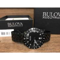 Relogio Bulova Accutron Ii Black Dial 98b218 Preto Aço comprar usado  Brasil 
