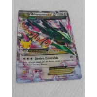 carta pokemon mega rayquaza comprar usado  Brasil 