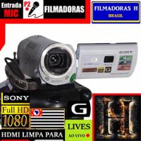 Filmadora Sony Hdr-pj380 Full Hd Hdmi Entrada Para Microfone comprar usado  Brasil 