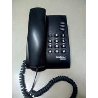 Telefone Fixo Intelbras Com Fio Pleno Preto ( 6 Aparelhos ) comprar usado  Brasil 