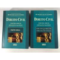 Livros Direito Civil Sílvio De Salvo Venosa 2 Volumes 3 Edição Jurídico Atlas L720, usado comprar usado  Brasil 