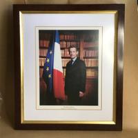 Quadro Francês Presidente Nicolas Sarcozy Diplomacia Antigo  comprar usado  Brasil 