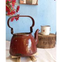Bule Chá/café Ferro Agata Antiga P/decoração 9 Cm Enfeite comprar usado  Brasil 