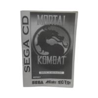 Manual Mortal Kombat Sega Cd Original comprar usado  Brasil 