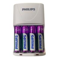 Carregador Philips 4 Pilhas Aa Recarregaveis Aberto Sem Uso comprar usado  Brasil 