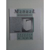 Manual Consul Freezer Vu 18 / 23 / 28 comprar usado  Brasil 