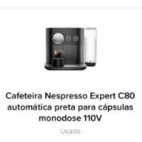 Cafeteira C80 Expert Fantástica Automática Nespresso Top D+, usado comprar usado  Brasil 