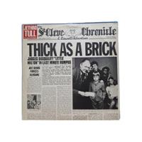 Lp - Jethro Tull - Thick As A Brick - Nacional, usado comprar usado  Brasil 