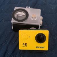 Câmera De Vídeo Eken H9r 4k Ntsc/pal Amarela comprar usado  Brasil 