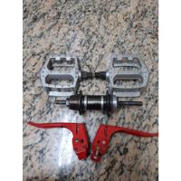 Cubo Traseiro Alumínio Pedal Plataforma 9/16 Manetes Ferro  comprar usado  Brasil 