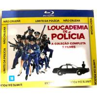 Bluray Box Loucademia De Polícia (7 Filmes) comprar usado  Brasil 