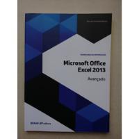 Livro Microsoft Office Excel 2013 Senai-sp Editora 1511, usado comprar usado  Brasil 