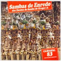Disco Vinil Lp Sambas De Enredo Grupo 1a Carnaval 83 1983, usado comprar usado  Brasil 