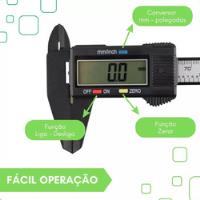 Paquímetro Digital Eletrônico 150mm Fibra Carbono A Bateria comprar usado  Brasil 