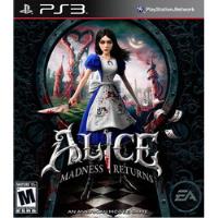 Alice Madness Returns - Ps3 comprar usado  Brasil 