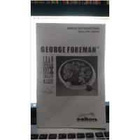 Livro Lean Mean Fat Reducing Grilling Machine - Manual Do Proprietário - George Foreman comprar usado  Brasil 