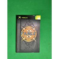 Xbox Fable Somente O Manual comprar usado  Brasil 