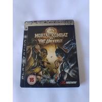 Mortal Kombat Vs Dc Universe Steelbook Ps3 Mídia Física comprar usado  Brasil 